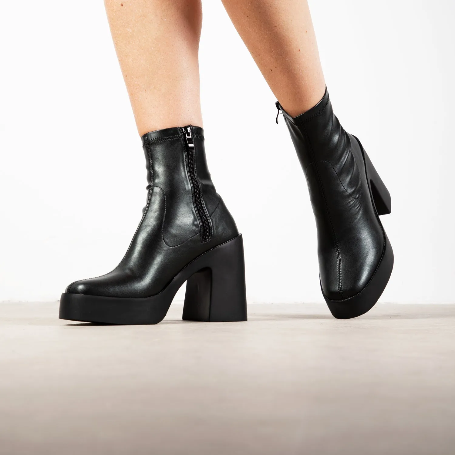 RAID Beena Ankle Boot in Black