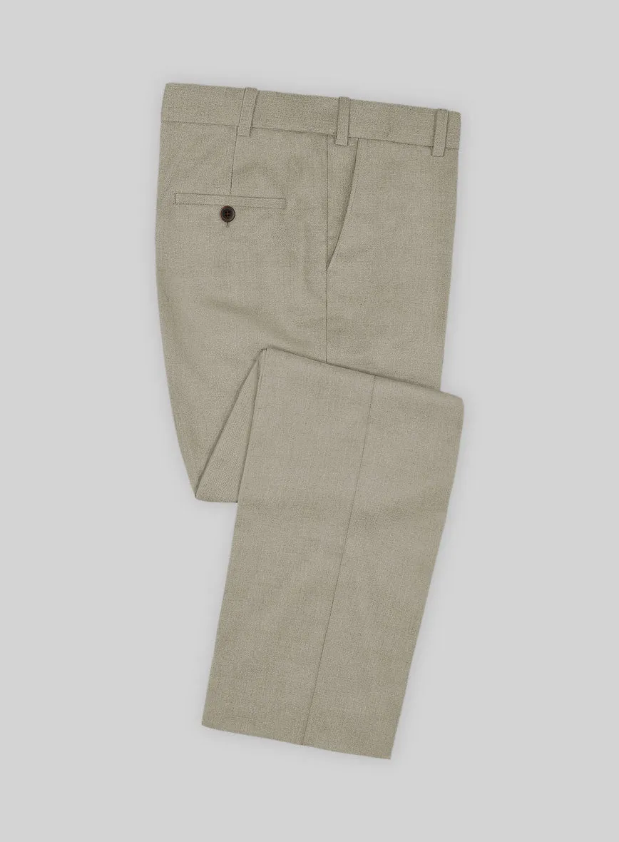 Scabal Sandune Beige Wool Suit