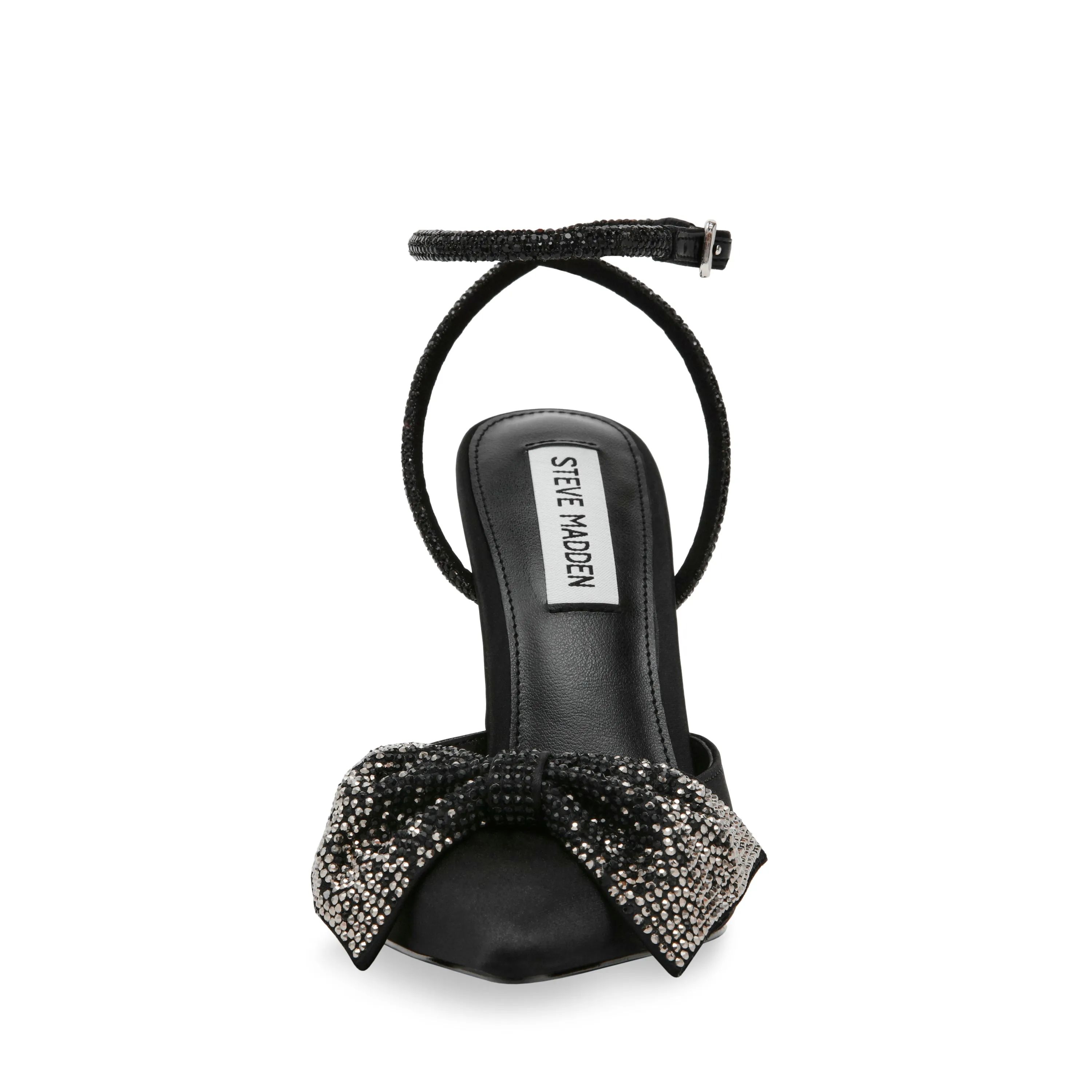 Vincentia-E Sandal BLACK SATIN